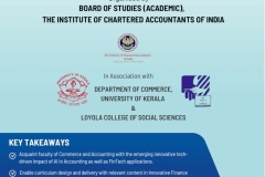 ARTIFICIAL INTELLIGENCE IN ACCOUNTING AND FINANCE – TWO DAY JOINT SEMINAR 18 & 19 SEPTEMBER 2025, Organised by BOARD OF STUDIES (ACADEMIC), THE INSTITUTE OF CHARTERED ACCOUNTANTS OF INDIA