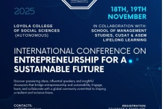 International Conference on Entrepreneurship for Sustainable Future, 18 & 19 November 2025
